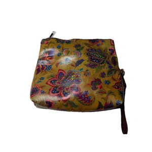 Patricia Nash Valerie Avellino French Tapestry Collection Leather Zipper Wristle thumbnail 6