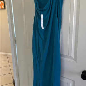 NWT - Susana Monaco Vibrant Blue Strapless Dress - M. Sold out online! thumbnail 3