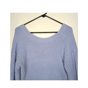 Lulus Blue Crop Reversible Knit Sweater XS‎ Balletcore Coquette Romantic Coastal thumbnail 5