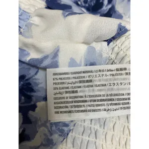 Abercrombie & Fitch Best Dressed Guest Floral Smock Ruffle Mini Bodycon Dress XS thumbnail 6