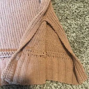 Aerie Cozy Knit Turtleneck Sweater‎ Dusty Rose Oversized Soft M thumbnail 4