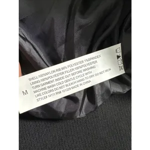 Stoosh Jacket Womens Medium Black Glossy Bubble Coat Cropped Shiny Puffer New thumbnail 14