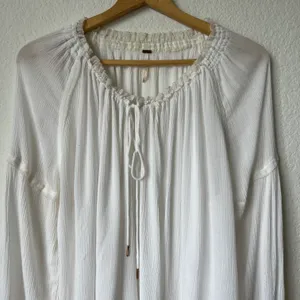 White Peasant Blouse thumbnail 4
