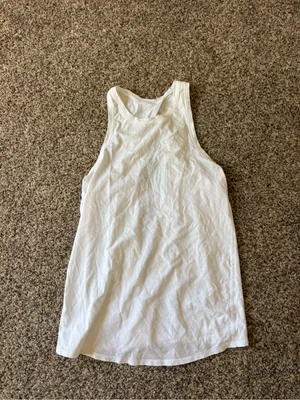 Lululemon White Tie Tank Top thumbnail 2