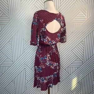 Band of Gypsies‎ Samantha Floral Cutout Dress thumbnail 7