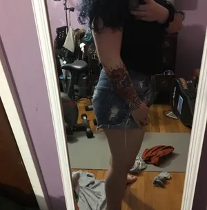 Vintage Levi’s Blue High Waisted Denim Shorts thumbnail 5