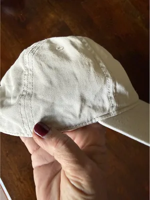 NWOT’s Adidas Classic Beige Cotton Baseball Cap with Logo thumbnail 5