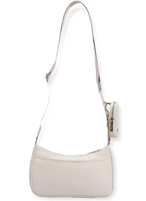 Crossbody with Nano Pouch White Opal Rare thumbnail 2