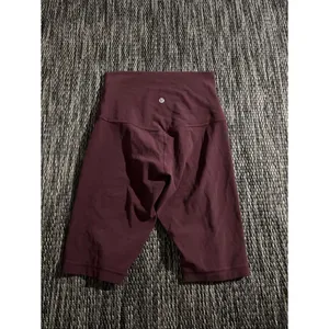 Lululemon Align Super High Rise Bike Shorts 10” Nulu Lightweight Soft Cassis thumbnail 2