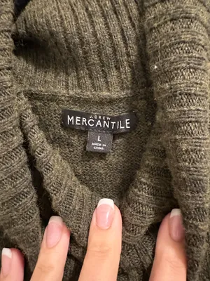 Jcrew Mercantile Sleevless Turtleneck Sweater thumbnail 2