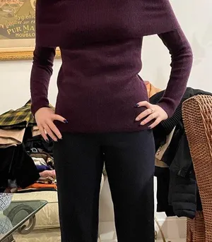 Gorgeous 2 ply cashmere sweater thumbnail 1
