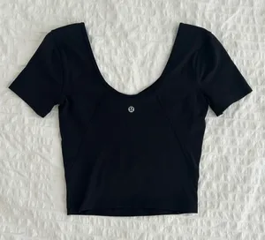 Lululemon Black Align Short Sleeve Top thumbnail 1