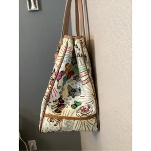 NWOT Dooney & Bourke Disney Parks Sketch Tote Satchel Handbag Large V2 2010 thumbnail 4