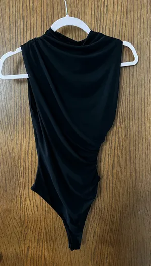 Forever 21 Mesh Black Bodysuit thumbnail 4