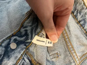 Pacsun Light Wash Mom Short  thumbnail 5