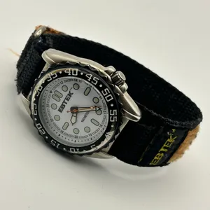 Vintage Eddie Bauer EBTEK Dive-style Quartz Watch Working New Battery thumbnail 4