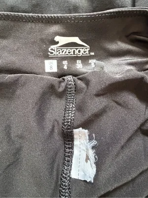Slazenger Black Pleated Women’s Mini Skirt thumbnail 4