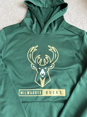 NBA Bucks Milwaukee Hoodie Green thumbnail 2