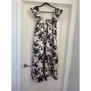 Future Collective x Reese Blutstein Floral Ruffle Maxi Dress -‎ Size S thumbnail 2