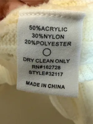 Avara Voy Cream Ruffle-Front Knit‎ Crop Cardigan Size Small thumbnail 5