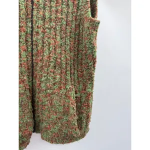Woolrich Vest Women's Medium Green Wool Blend Zip Outdoor Fall Winter Layer‎ thumbnail 6