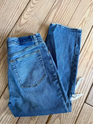 Abercrombie & Fitch The Ankle Straight Ultra High Rise Jeans size 10 short thumbnail 3