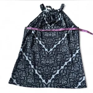 The Limited Y2K black and white lace top thumbnail 3