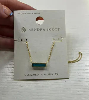 Kendra Scott Gold Necklace thumbnail 1