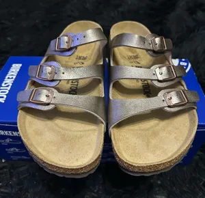 BIRKENSTOCK Florida Taupe gladiator sandals slippers shoes women’s eur 38 new thumbnail 1