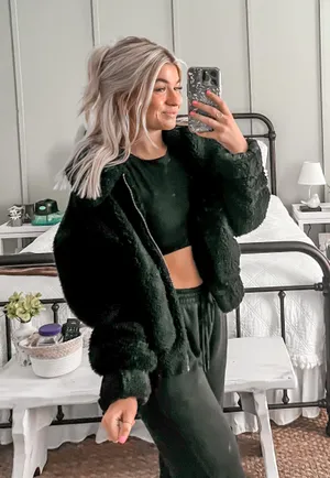 Urban Outfitters Fluffy Teddy Coat thumbnail 1