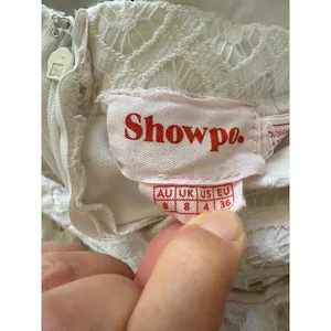 Showpo Only Lovers Left White Lace Dress size 4 thumbnail 6