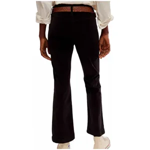 We The Free Free People High Time Kick Flare Black Pants Size 8 thumbnail 2
