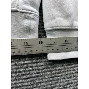 Nike Sportswear Essential Hoodie Light Periwinkle Blue Embroidered Logo Small thumbnail 5