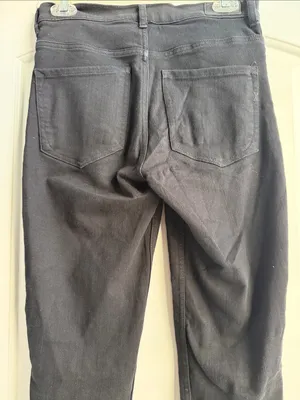 Express Black High-Rise Women's Distressed Jeans thumbnail 5