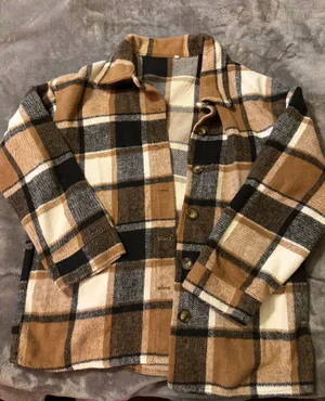 Amazon Brown shacket thumbnail 1
