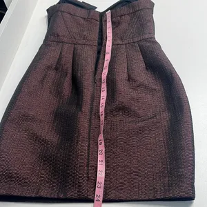 NWT sparkly dress strapless bustier‎ sweetheart mesh wedding guest hoco dress thumbnail 7