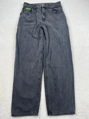 Empyre Tori 90s Carpenter Jeans Women’s 9 Black Charcoal Baggy Skate thumbnail 1