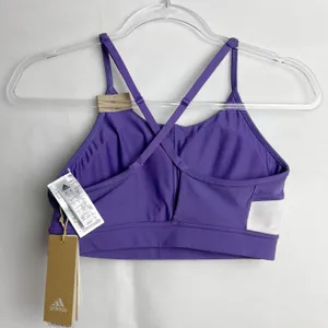 Adidas Purple Sports Bra thumbnail 2