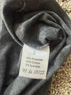 Charcoal Graphic Tee "Let's Go Girls" Gray thumbnail 2