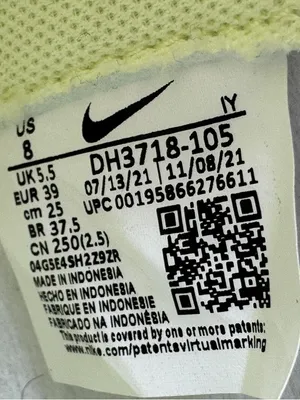 Nike Dunk High Up Sneakers White Citron Lemon‎ Yellow Womens 8 DH3718-105 thumbnail 10