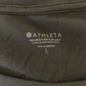 Athleta With Ease Muscle Twist Tank Athletic Yoga Workout Top Large Navy 602673 thumbnail 4
