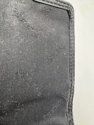 Vintage Rolfs Genuine Leather Checkbook Wallet Black Trifold Organizer USA thumbnail 5