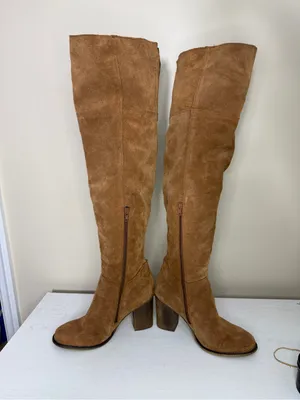 Mark Jenkins OTK Tan Suede Boot 9 thumbnail 5