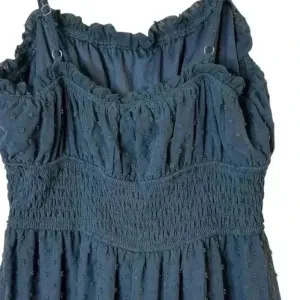 Altar'd‎ State Women's M Blue Swiss Dot Tiered Mini Dress Sleeveless babydoll thumbnail 9