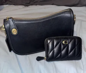 Coach Wallet Leather Black thumbnail 1