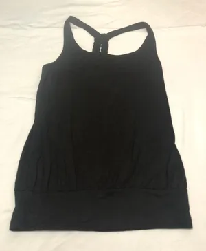Black Racer Back Tank thumbnail 1