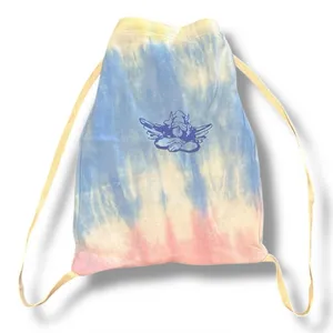 Boys Lie Cotton Candy Tie Dye Drawstring Bag Unreleased Rare NWT Sticker thumbnail 1