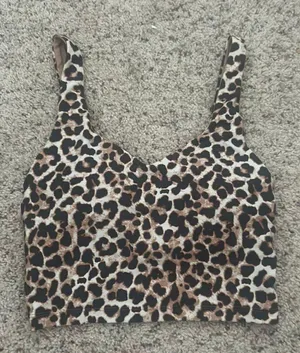 small aerie offline cheetah print tank top thumbnail 1