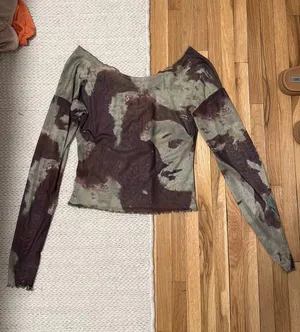 Cider Mesh Long Sleeve Face Top thumbnail 1
