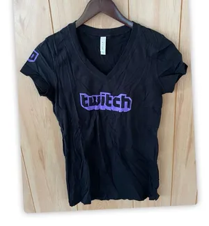 Twitch Logo‎ Women's T thumbnail 1